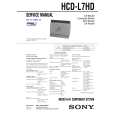 SONY HCD-L7HD Service Manual