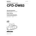 SONY CFD-DW83 Owners Manual