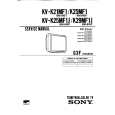 SONY KVK21MF1 Service Manual