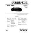 SONY CFSW328L Service Manual