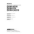 SONY DVW-A510 Service Manual