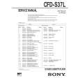SONY CFDS37L Service Manual