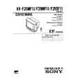 SONY KVF29SF11 Service Manual