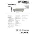 SONY DVP-NS999ES Owners Manual