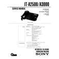 SONY IT-A2500 Service Manual