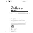 SONY CDX-4005 Owners Manual