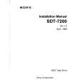 SONY SDT7200 Owners Manual