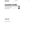 SONY TCM-4TR Owners Manual
