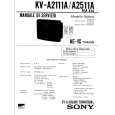 SONY KVA2111A Service Manual