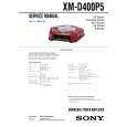 SONY XMD400P5 Service Manual