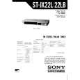 SONY STJX22L/LB Service Manual