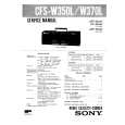 SONY CFSW350L Service Manual