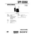 SONY SPPSS950 Service Manual