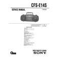 SONY CFSE14S Service Manual
