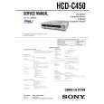 SONY HCD-C450 Service Manual