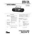 SONY CFD-12L Service Manual