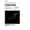 SONY CCD-F34 Owners Manual