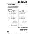 SONY XRC450W Service Manual