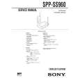 SONY SPPSS960 Service Manual