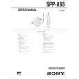 SONY SPP888 Service Manual