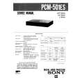 SONY PCM501ES Service Manual