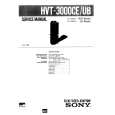 SONY HVT3000UB Service Manual