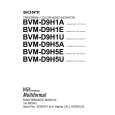 SONY BVM-D9H5U Service Manual