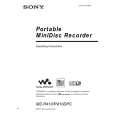 SONY MZR410 Owners Manual