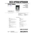 SONY HCD-HPR90 Service Manual