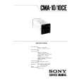 SONY CMA-10 Service Manual