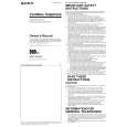 SONY SPPN1003 Owners Manual