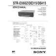 SONY STR-D36-Z Service Manual