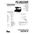 SONY PS-LX52 Service Manual