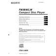 SONY CDX-L480X Owners Manual