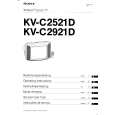 SONY KVC2521D Owners Manual