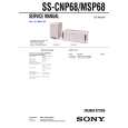 SONY SSMSP68 Service Manual
