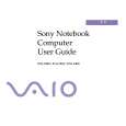 SONY PCG-F400 VAIO Owners Manual