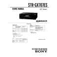 SONY STR-GX707ES Service Manual