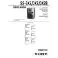 SONY SSBX2 Service Manual