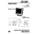 SONY CPD-100SF Owners Manual