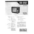 SONY KV2101 Service Manual