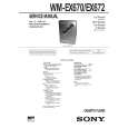 SONY WMEX672 Service Manual