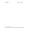 SONY CCDF340 Service Manual