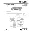 SONY MDS-M9 Service Manual