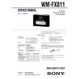 SONY WM-FX811 Service Manual