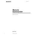 SONY RMTP501 Owners Manual