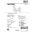 SONY FLX1 Service Manual
