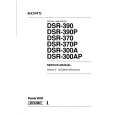 SONY DSR-390 VOLUME 2 Service Manual