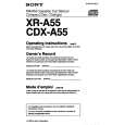 SONY XR-A55 Owners Manual