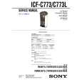 SONY ICFC773L Service Manual